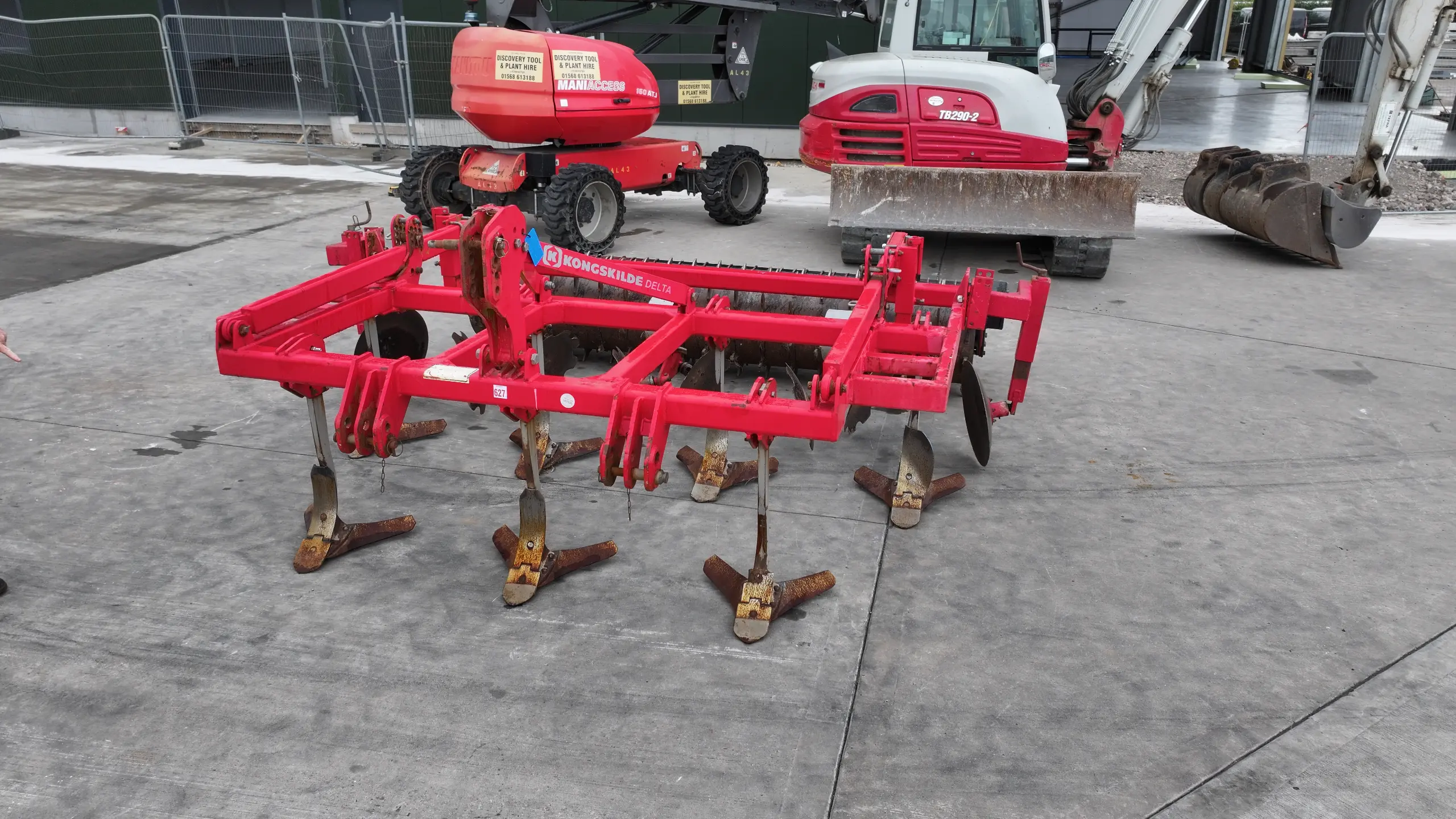 USED KONGSKILDE GRUBBER 3M - Banner